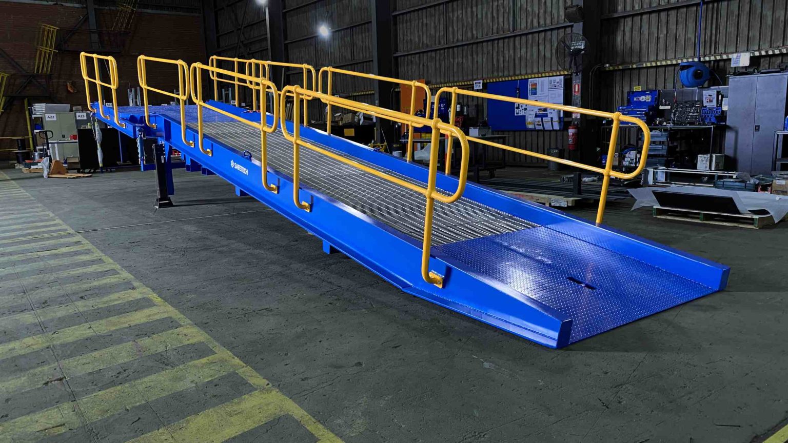 Iso Containe Ramp Container and Yard Ramps - Safetech Austalia