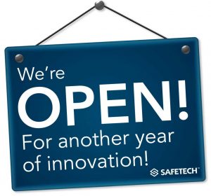 Safetech is open for 2019