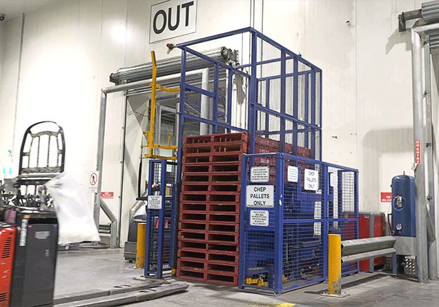 Americold Pallet Dispenser